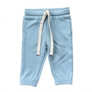 NEW BABYSPROUTS kid's drawstring jogger in ski blue